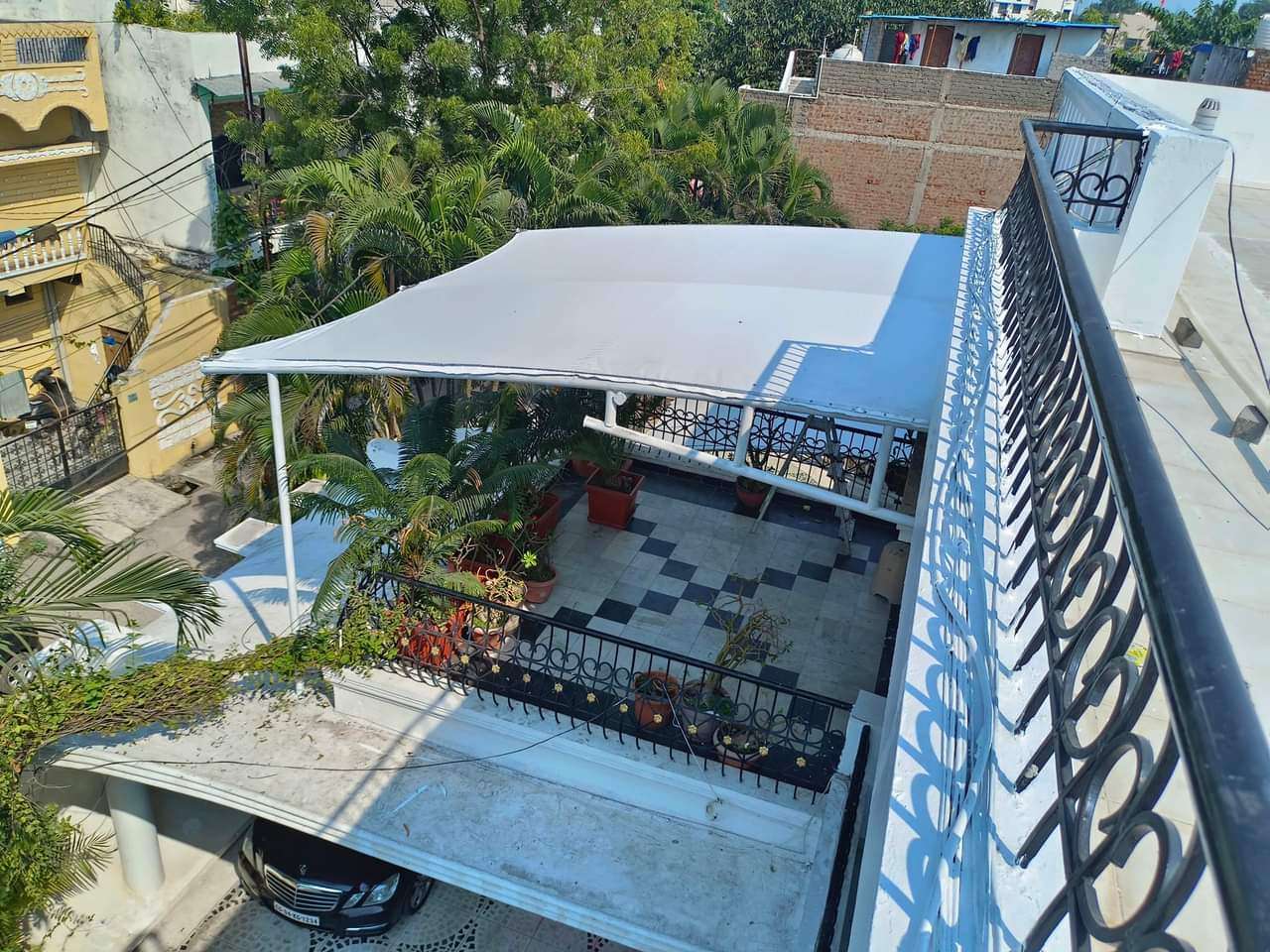 Plain tensile structure manufacturer in Ratlam